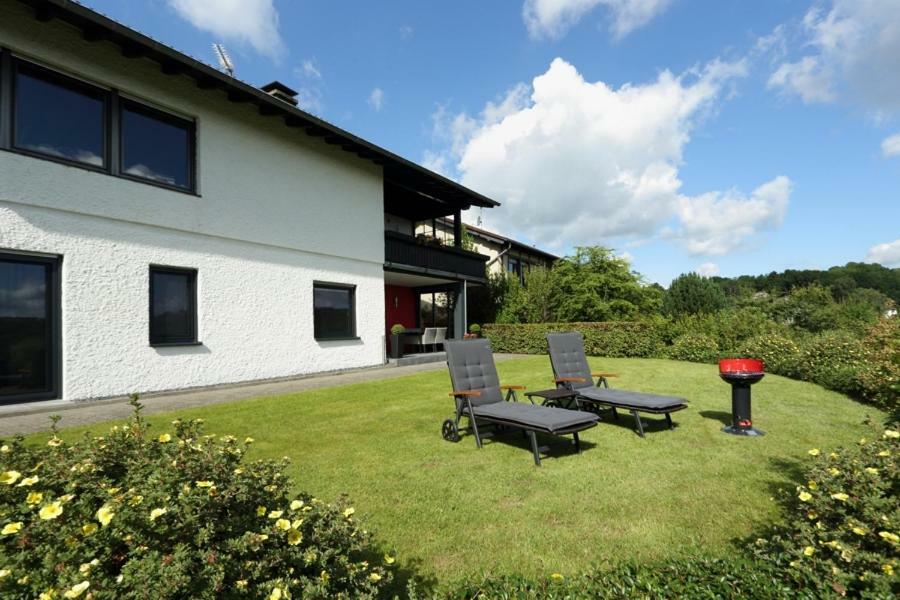 Ferienwohnung Welcome Mit Seeblick Schalkenmehren Eksteriør bilde