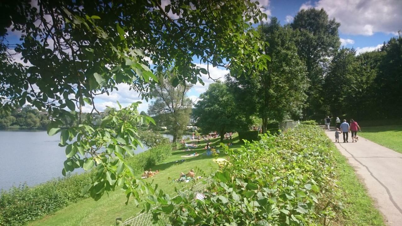 Ferienwohnung Welcome Mit Seeblick Schalkenmehren Eksteriør bilde