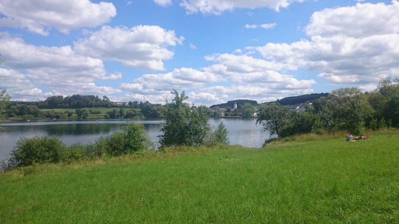 Ferienwohnung Welcome Mit Seeblick Schalkenmehren Eksteriør bilde